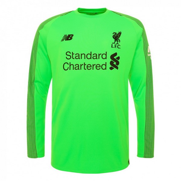 Camiseta Liverpool 2ª Manga Larga Portero 2018/19 Verde